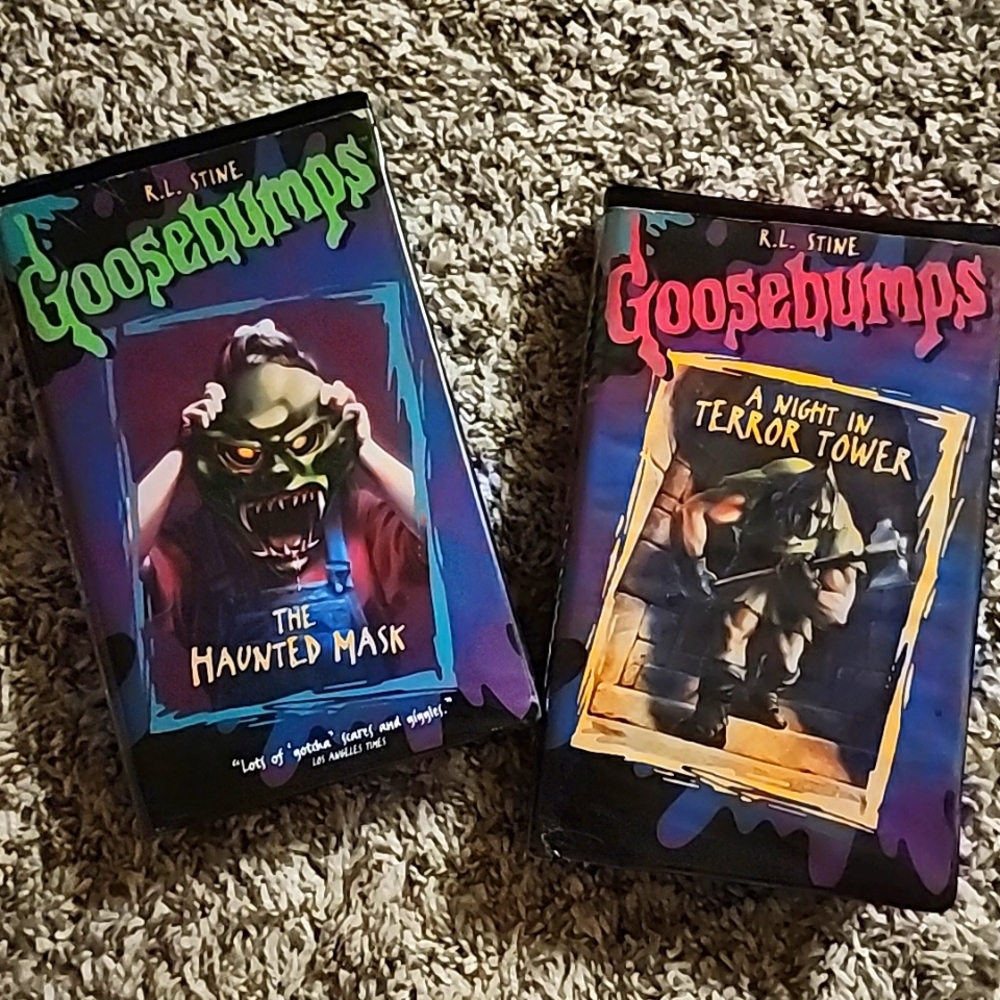 Goosebumps VHS Tape - The Haunted Mask